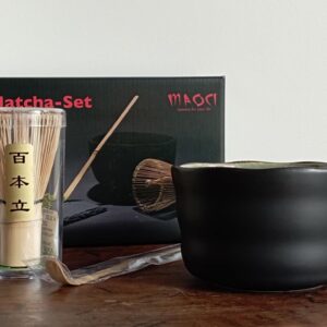 matcha set zwart